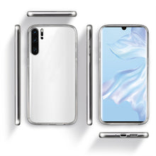 Afbeelding in Gallery-weergave laden, Moozy 360 Degree Case for Huawei P30 Pro - Transparent Full body Slim Cover - Hard PC Back and Soft TPU Silicone Front
