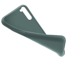 Carica l&#39;immagine nel visualizzatore di Gallery, Moozy Minimalist Series Silicone Case for OnePlus Nord, Blue Grey - Matte Finish Slim Soft TPU Cover
