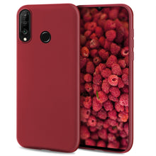 Carica l&#39;immagine nel visualizzatore di Gallery, Moozy Lifestyle. Designed for Huawei P30 Lite Case, Vintage Pink - Liquid Silicone Cover with Matte Finish and Soft Microfiber Lining
