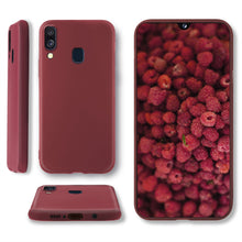Charger l&#39;image dans la galerie, Moozy Lifestyle. Designed for Samsung A20e Case, Vintage Pink - Liquid Silicone Cover with Matte Finish and Soft Microfiber Lining

