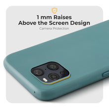 Carica l&#39;immagine nel visualizzatore di Gallery, Moozy Minimalist Series Silicone Case for Oppo Find X3 Pro, Blue Grey - Matte Finish Lightweight Mobile Phone Case Slim Soft Protective TPU Cover with Matte Surface
