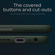 Cargar imagen en el visor de la galería, Moozy Lifestyle. Designed for Xiaomi Redmi Note 10, Redmi Note 10S Case, Dark Green - Liquid Silicone Lightweight Cover with Matte Finish
