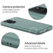Załaduj obraz do przeglądarki galerii, Moozy Minimalist Series Silicone Case for Samsung S10 Lite, Blue Grey - Matte Finish Slim Soft TPU Cover
