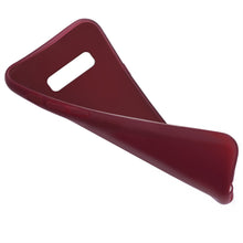 Załaduj obraz do przeglądarki galerii, Moozy Minimalist Series Silicone Case for Samsung S10e, Wine Red - Matte Finish Slim Soft TPU Cover
