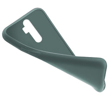 Cargar imagen en el visor de la galería, Moozy Minimalist Series Silicone Case for Oppo Reno2 Z, Blue Grey - Matte Finish Slim Soft TPU Cover
