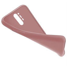 Cargar imagen en el visor de la galería, Moozy Minimalist Series Silicone Case for OnePlus 8 Pro, Rose Beige - Matte Finish Slim Soft TPU Cover
