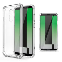 Cargar imagen en el visor de la galería, Moozy Shock Proof Silicone Case for Huawei Mate 10 Lite - Transparent Crystal Clear Phone Case Soft TPU Cover
