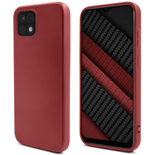 Charger l&#39;image dans la galerie, Moozy Lifestyle. Silicone Case for Samsung A22 5G, Vintage Pink - Liquid Silicone Lightweight Cover with Matte Finish and Soft Microfiber Lining, Premium Silicone Case
