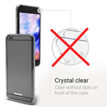 Carica l&#39;immagine nel visualizzatore di Gallery, Moozy 360 Degree Case for iPhone 6s, iPhone 6 - Full body Front and Back Slim Clear Transparent TPU Silicone Gel Cover
