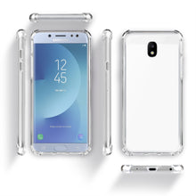 Carica l&#39;immagine nel visualizzatore di Gallery, Moozy Shock Proof Silicone Case for Samsung J5 2017 - Transparent Crystal Clear Phone Case Soft TPU Cover

