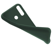 Załaduj obraz do przeglądarki galerii, Moozy Minimalist Series Silicone Case for Huawei P30 Lite, Midnight Green - Matte Finish Slim Soft TPU Cover
