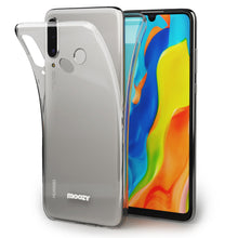 Załaduj obraz do przeglądarki galerii, Moozy 360 Degree Case for Huawei P30 Lite - Full body Front and Back Slim Clear Transparent TPU Silicone Gel Cover
