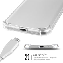 Cargar imagen en el visor de la galería, Moozy Shock Proof Silicone Case for Xiaomi Redmi 6A - Transparent Crystal Clear Phone Case Soft TPU Cover
