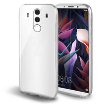 Carica l&#39;immagine nel visualizzatore di Gallery, Moozy 360 Degree Case for Huawei Mate 10 Pro - Transparent Full body Slim Cover - Hard PC Back and Soft TPU Silicone Front
