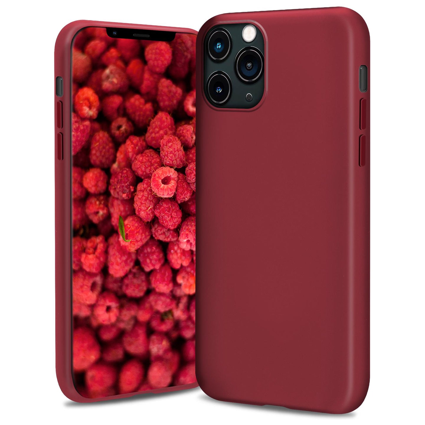 Moozy Lifestyle. Silicone Case for iPhone 13 Pro Max, Vintage Pink - Liquid Silicone Lightweight Cover with Matte Finish