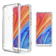 Charger l&#39;image dans la galerie, Moozy Shock Proof Silicone Case for Xiaomi Mi Mix 2S - Transparent Crystal Clear Phone Case Soft TPU Cover
