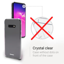 Charger l&#39;image dans la galerie, Moozy 360 Degree Case for Samsung S10e, Galaxy S10e - Full body Front and Back Slim Clear Transparent TPU Silicone Gel Cover
