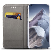 Carica l&#39;immagine nel visualizzatore di Gallery, Moozy Case Flip Cover for Xiaomi Mi 11 Ultra, Dark Blue - Smart Magnetic Flip Case Flip Folio Wallet Case
