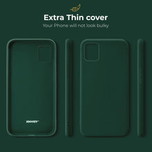 Ladda upp bild till gallerivisning, Moozy Minimalist Series Silicone Case for Oppo Find X3 Pro, Midnight Green - Matte Finish Lightweight Mobile Phone Case Slim Soft Protective TPU Cover with Matte Surface
