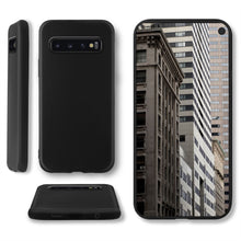 Load image into Gallery viewer, Moozy Lifestyle. Designed for Samsung S10 Case, Black - Liquid Silicone Cover with Matte Finish and Soft Microfiber Lining
