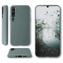 Załaduj obraz do przeglądarki galerii, Moozy Minimalist Series Silicone Case for Xiaomi Mi Note 10, Xiaomi Mi Note 10 Pro, Blue Grey - Matte Finish Slim Soft TPU Cover

