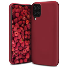 Load image into Gallery viewer, Moozy Lifestyle. Designed for Samsung A12 Case, Vintage Pink - Liquid Silicone Lightweight Cover with Matte Finish
