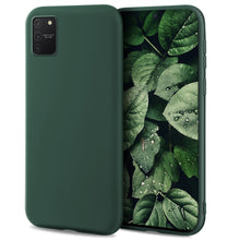 Load image into Gallery viewer, Moozy Minimalist Series Silicone Case for Samsung S10 Lite, Midnight Green - Matte Finish Slim Soft TPU Cover
