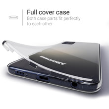 Załaduj obraz do przeglądarki galerii, Moozy 360 Degree Case for Samsung A51 - Full body Front and Back Slim Clear Transparent TPU Silicone Gel Cover
