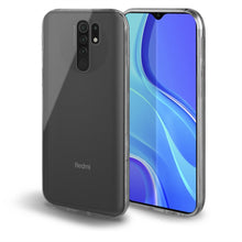 Carica l&#39;immagine nel visualizzatore di Gallery, Moozy 360 Degree Case for Xiaomi Redmi 9 - Transparent Full body Slim Cover - Hard PC Back and Soft TPU Silicone Front
