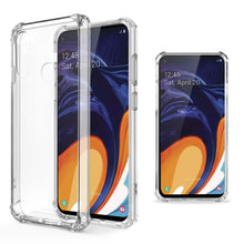 Carica l&#39;immagine nel visualizzatore di Gallery, Moozy Shock Proof Silicone Case for Samsung A60 - Transparent Crystal Clear Phone Case Soft TPU Cover
