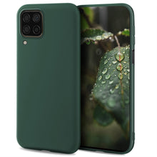 Lade das Bild in den Galerie-Viewer, Moozy Lifestyle. Designed for Huawei P40 Lite Case, Dark Green - Liquid Silicone Cover with Matte Finish and Soft Microfiber Lining
