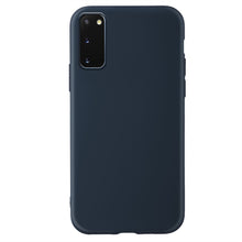 Charger l&#39;image dans la galerie, Moozy Lifestyle. Designed for Samsung S20 Case, Midnight Blue - Liquid Silicone Cover with Matte Finish and Soft Microfiber Lining
