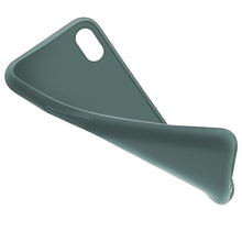 Cargar imagen en el visor de la galería, Moozy Minimalist Series Silicone Case for Samsung A10, Blue Grey - Matte Finish Slim Soft TPU Cover
