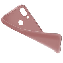 Cargar imagen en el visor de la galería, Moozy Minimalist Series Silicone Case for Huawei P20 Lite, Rose Beige - Matte Finish Slim Soft TPU Cover
