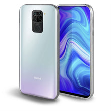 Ladda upp bild till gallerivisning, Moozy 360 Degree Case for Xiaomi Redmi Note 9 - Transparent Full body Slim Cover - Hard PC Back and Soft TPU Silicone Front
