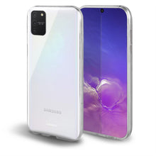 Charger l&#39;image dans la galerie, Moozy 360 Degree Case for Samsung S10 Lite - Transparent Full body Slim Cover - Hard PC Back and Soft TPU Silicone Front
