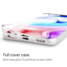 Charger l&#39;image dans la galerie, Moozy 360 Degree Case for Xiaomi Redmi 8 - Transparent Full body Slim Cover - Hard PC Back and Soft TPU Silicone Front
