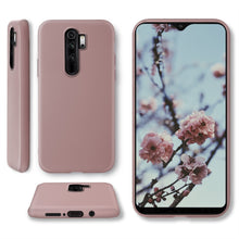 Afbeelding in Gallery-weergave laden, Moozy Minimalist Series Silicone Case for Xiaomi Redmi Note 8 Pro, Rose Beige - Matte Finish Slim Soft TPU Cover

