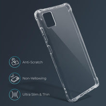 Load image into Gallery viewer, Moozy Shock Proof Silicone Case for Xiaomi Mi 10 Lite 5G - Transparent Crystal Clear Phone Case Soft TPU Cover
