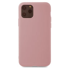 Afbeelding in Gallery-weergave laden, Moozy Minimalist Series Silicone Case for iPhone SE 2020, iPhone 8 and iPhone 7, Rose Beige - Matte Finish Slim Soft TPU Cover
