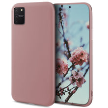 Ladda upp bild till gallerivisning, Moozy Minimalist Series Silicone Case for Samsung S10 Lite, Rose Beige - Matte Finish Slim Soft TPU Cover
