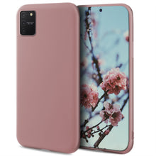 Cargar imagen en el visor de la galería, Moozy Minimalist Series Silicone Case for Samsung S10 Lite, Rose Beige - Matte Finish Slim Soft TPU Cover
