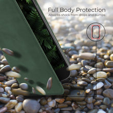 Załaduj obraz do przeglądarki galerii, Moozy Marble Green Flip Case for iPhone SE 2020, iPhone 8, iPhone 7 - Flip Cover Magnetic Flip Folio Retro Wallet Case
