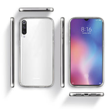 Afbeelding in Gallery-weergave laden, Moozy 360 Degree Case for Xiaomi Mi 9 SE - Transparent Full body Slim Cover - Hard PC Back and Soft TPU Silicone Front
