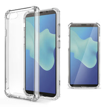 Lade das Bild in den Galerie-Viewer, Moozy Shock Proof Silicone Case for Huawei Y5 2018, Y5 Prime 2018 - Transparent Crystal Clear Phone Case Soft TPU Cover
