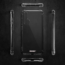 Afbeelding in Gallery-weergave laden, Moozy Shock Proof Silicone Case for Huawei Nova 5T and Honor 20 - Transparent Crystal Clear Phone Case Soft TPU Cover
