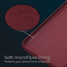 Ladda upp bild till gallerivisning, Moozy Lifestyle. Designed for Samsung A12 Case, Vintage Pink - Liquid Silicone Lightweight Cover with Matte Finish
