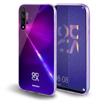 Carica l&#39;immagine nel visualizzatore di Gallery, Moozy 360 Degree Case for Huawei Nova 5T, Huawei Honor 20 - Transparent Full body Slim Cover - Hard PC Back and Soft TPU Silicone Front
