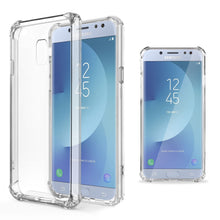 Cargar imagen en el visor de la galería, Moozy Shock Proof Silicone Case for Samsung J5 2017 - Transparent Crystal Clear Phone Case Soft TPU Cover

