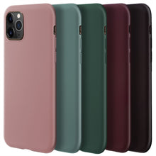 Ladda upp bild till gallerivisning, Moozy Minimalist Series Silicone Case for iPhone X and iPhone XS, Rose Beige - Matte Finish Slim Soft TPU Cover
